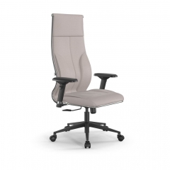 Кресло руководителя Мetta L 1m 46/4D Infinity Easy Clean MPES Комплект 6 Светло-бежевое