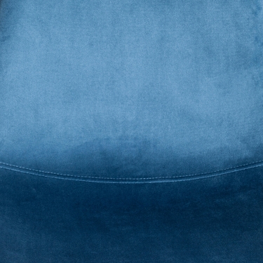 Стул Tetchair BREEZE mod. 4724 велюр / металл, Blue синий HLR63 / черный