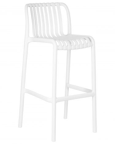Стул барный DOBRIN DOBRIN CHLOE BAR белый