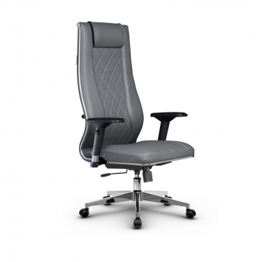 Кресло руководителя Метта METTA L 1m 50M/4D Комплект 3 Серое