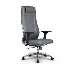 Кресло руководителя Метта METTA L 1m 50M/4D Комплект 3 Серое