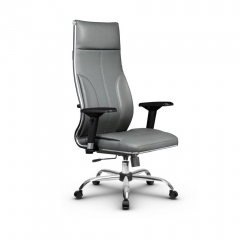 Кресло руководителя Метта Metta L 1m 46/4D Комплект 5 Серое