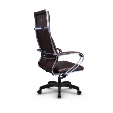 Кресло руководителя Метта Metta L 1c 44B/K Комплект 4 Бордовое