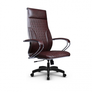 Кресло руководителя Метта Metta L 1c 44B/K Комплект 4 Бордовое