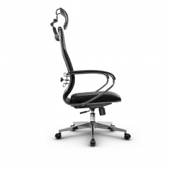 Кресло руководителя Метта Metta L 2c 44B/K Комплект 3 Черное