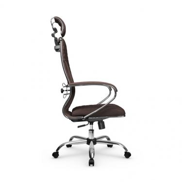 Кресло руководителя Метта Metta L 2c 44C/K116 Infinity Easy Clean MPES Комплект 5 Темно-коричневое