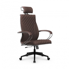 Кресло руководителя Metta L 2c 44C/K116 Infinity Easy Clean MPES Комплект 6 Темно-коричневое