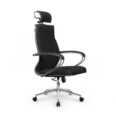 Кресло руководителя Метта Metta L 2c 44C/K116 Infinity Easy Clean MPES Комплект 9 Черное