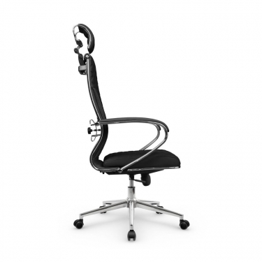 Кресло руководителя Метта Metta L 2c 44C/K116 Infinity Easy Clean MPES Комплект 9 Черное