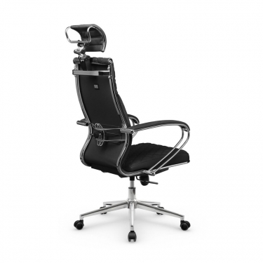 Кресло руководителя Метта Metta L 2c 44C/K116 Infinity Easy Clean MPES Комплект 9 Черное