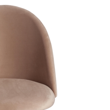 Стул Tetchair MONRO mod. 710 ткань/металл, бежевый barkhat 5/черный