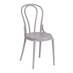 Стул THONET mod. PL62 пластик, 42 x 52 x 89 см, Grey Cерый 09