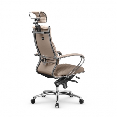 Кресло руководителя Метта Metta L 2c 44C/K116 Infinity Easy Clean MPES Комплект 1 Темно-бежевое