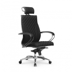 Кресло руководителя Metta L 2c 44C/K116 Infinity Easy Clean MPES Комплект 1 Черное