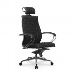 Кресло руководителя Metta L 2c 44C/K116 Infinity Easy Clean MPES Комплект 2 Черное