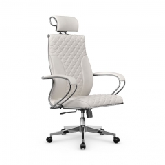 Кресло руководителя Metta L 2c 44C/K116 Infinity Easy Clean MPES Комплект 3 Белое