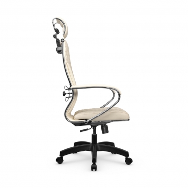 Кресло руководителя Метта Metta L 2c 44C/K116 Infinity Easy Clean MPES Комплект 4 Молочное