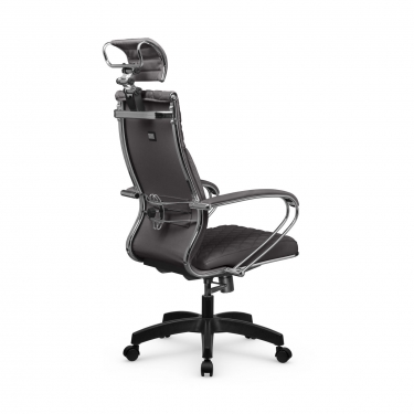 Кресло руководителя Метта Metta L 2c 44C/K116 Infinity Easy Clean MPES Комплект 4 Серое