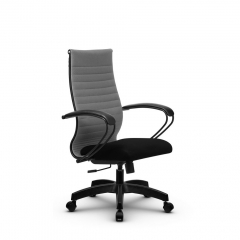 Кресло офисное МЕТТА B 2b 19/K130, Основание 17831 Комплект 1 Светло-серое Черное