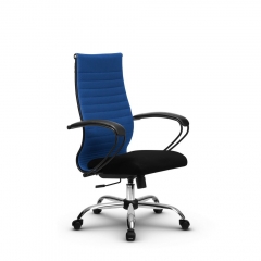 Кресло офисное МЕТТА B 2b 19/K130, Основание 17833 Комплект 2 Синее Черное