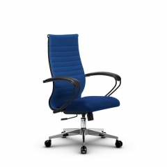 Кресло офисное МЕТТА B 2b 19/K130, Основание 17834 Комплект 3 Синее