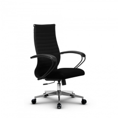 Кресло офисное МЕТТА B 2b 19/K130, Основание 17834 Комплект 3 Черное