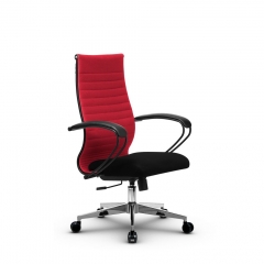 Кресло офисное МЕТТА B 2b 19/K130, Основание 17834 Комплект 3 Красное Черное