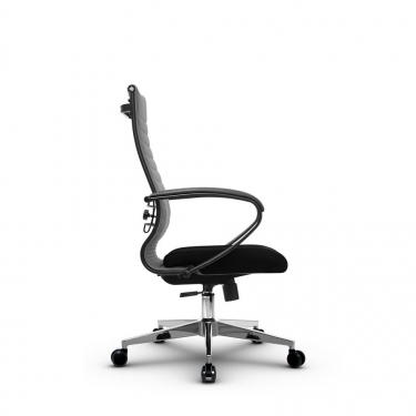 Кресло офисное Метта МЕТТА B 2b 19/K130, Основание 17834 Комплект 3 Светло-серое Черное