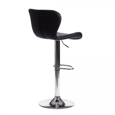Стул барный Tetchair AVIONIC mod. KY712A металл/экокожа, 455386-107 см, черный/хром