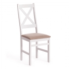 Стул Tetchair CROSSMAN Многослойная фанера, 1004140, white, ткань бежевая Ford William 7