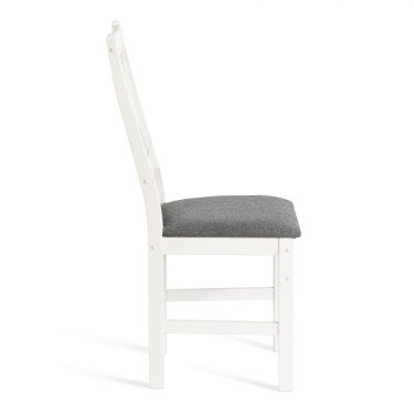 Стул Tetchair CROSSMAN Многослойная фанера, 1004140, white, ткань темно-серая 150 разобранный