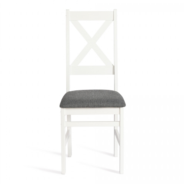 Стул Tetchair CROSSMAN Многослойная фанера, 1004140, white, ткань темно-серая 150 разобранный