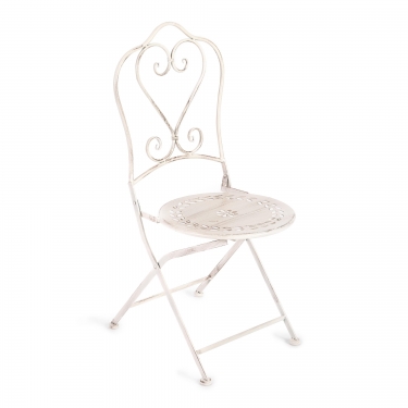 Стул Tetchair Secret de Maison Monique mod. PL08-6242 металл, 48 х 40 х 93 см, Античный белый Antique White