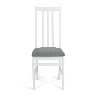 Стул Tetchair SWEDEN Многослойная фанера, 414099 см, white, ткань серая 16/1