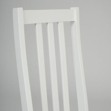 Стул Tetchair SWEDEN Многослойная фанера, 414099 см, white, ткань серая 16/1