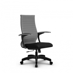 Кресло офисное МЕТТА B 2b 19/U158, Основание 17831 Комплект 1 Светло-серое Черное