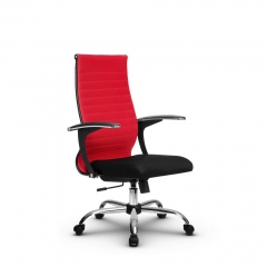 Кресло офисное МЕТТА B 2b 19/U158, Основание 17833 Комплект 2 Красное Черное