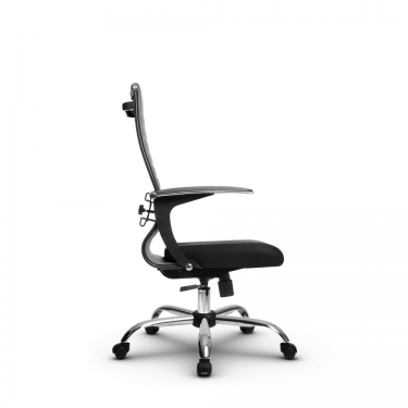 Кресло офисное Метта МЕТТА B 2b 19/U158, Основание 17833 Комплект 2 Светло-серое Черное