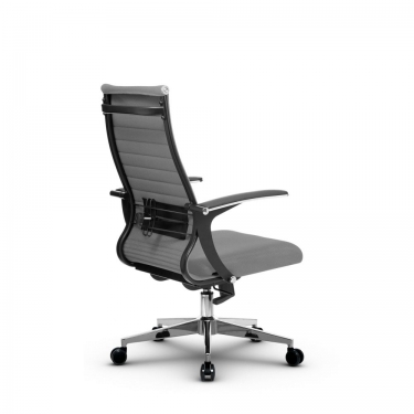 Кресло офисное Метта МЕТТА B 2b 19/U158, Основание 17834 Комплект 3 Светло-серое