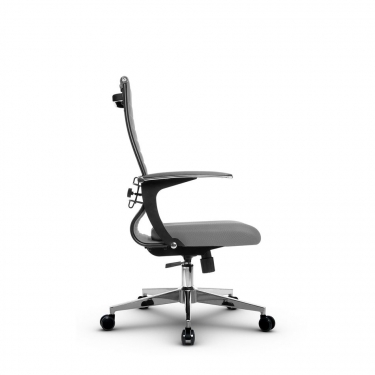 Кресло офисное Метта МЕТТА B 2b 19/U158, Основание 17834 Комплект 3 Светло-серое