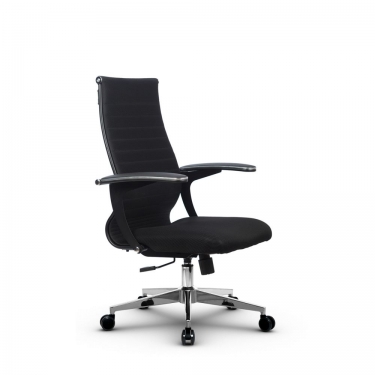 Кресло офисное Метта МЕТТА B 2b 19/U158, Основание 17834 Комплект 3 Черное