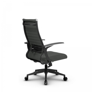 Кресло офисное Метта МЕТТА B 2b 19/U158, Основание 17832 Комплект 4 Темно-серое