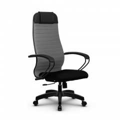 Кресло офисное МЕТТА B 1b 21/K130, Основание 17831 Комплект 1 Светло-серое Черное