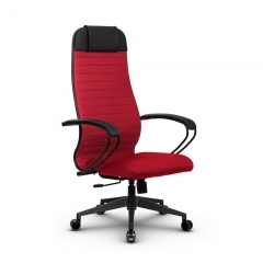 Кресло офисное МЕТТА B 1b 21/K130, Основание 17832 Комплект 4 Красное