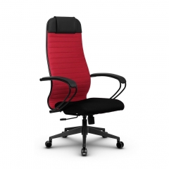 Кресло офисное МЕТТА B 1b 21/K130, Основание 17832 Комплект 4 Красное Черное