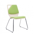 Офисный стул Новый Стиль Molly V-14 кожзам Песочный V-17