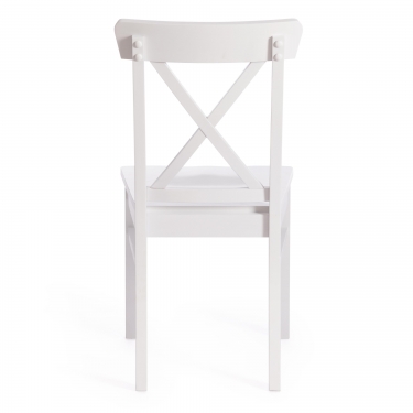Стул Tetchair Retro дерево гевея, МДФ, 44,3 x 55 x 89 x SH45см, Белый White