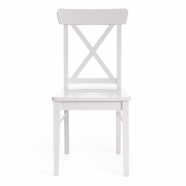 Стул Tetchair Retro дерево гевея, МДФ, 44,3 x 55 x 89 x SH45см, Белый White