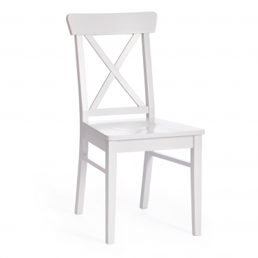 Стул Tetchair Retro дерево гевея, МДФ, 44,3 x 55 x 89 x SH45см, Белый White