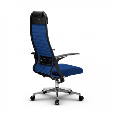 Кресло офисное Метта МЕТТА B 1b 21/U158, Основание 17834 Комплект 3 Синее